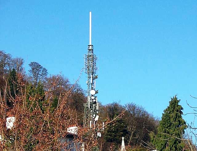 Malvern Hills Transmitter Mast